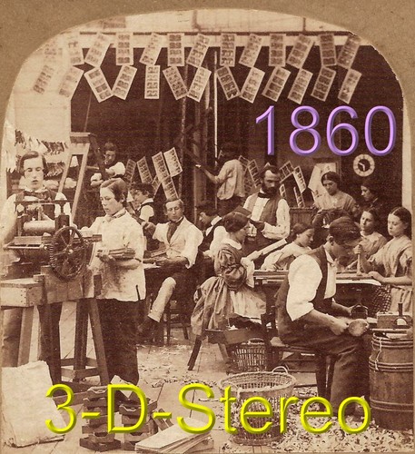 Stereofotos menschen mit - menschen,