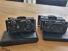 2 x Rare agfa stereo cameras